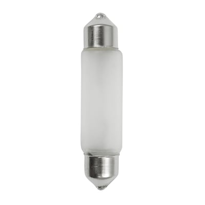 216-2FR Miniature Bulb Festoon 24V 10W Frosted Glass
