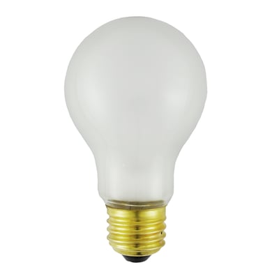 PFA-TS60A Incandescent A19 Traffic Signal Bulb / PFA Coating for Shatter Containment PFA-TS60A Incandescent A19 Traffic Signal Bulb / PFA Coating for Shatter Containment - Norman Lamps