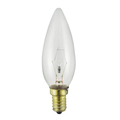 40E14TC-120V 40W E14 European Base Torpedo Tip