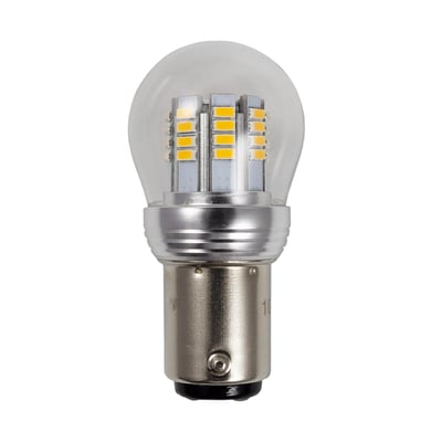 LED-S11DC-75V-5 Replaces S11 15-30Watt 75V BA15D Base - 5000K - 30S11-75V-DC-LED LED-S11DC-75V-5 Replaces S11 15-30Watt 75V BA15D Base - 5000K - 30S11-75V-DC-LED - Norman Lamps