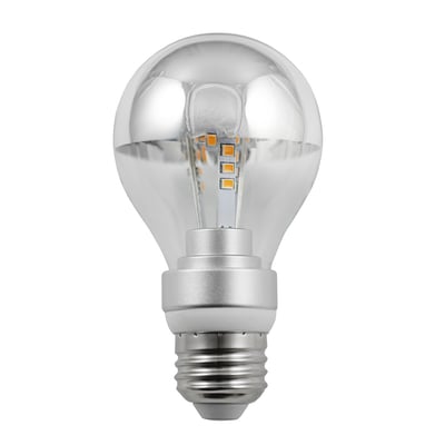 LED-A19SB-4W-27 Silver-Bowl 2700K LED-A19SB-4W-27 Silver-Bowl 2700K - Norman Lamps