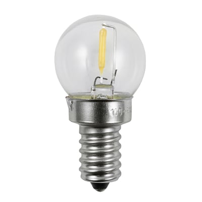 LED-FG8E12-1W 120V 1W Globe Shape Bulb