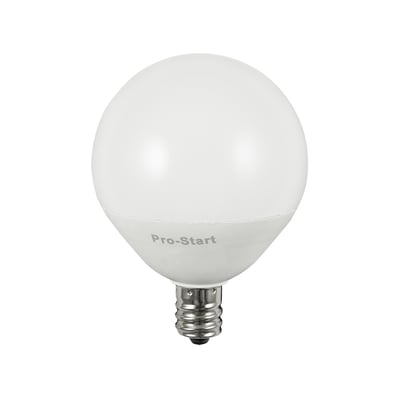 LED-G16E12-2W-3K Globe Bulb E12 Base 3000K CCT