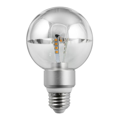 LED-G25SB-4W-27 Silver-Bowl 2700K LED-G25SB-4W-27 Silver-Bowl 2700K - Norman Lamps