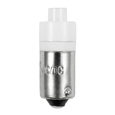 LED28MBW-ACDC Miniature Bulb 28V LED White - Norman Lamps
