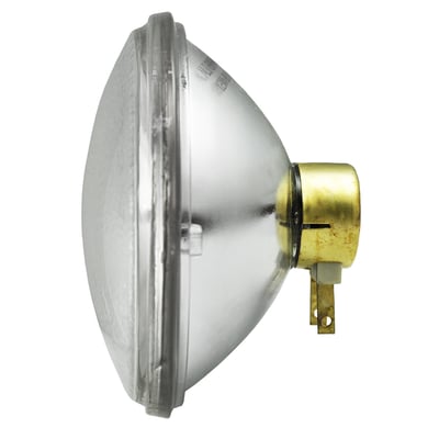 150PAR46/3NSP 150W 130V PAR46 Medium Side Prong Base Narrow Spot 150PAR46/3NSP 150W 130V PAR46 Medium Side Prong Base Narrow Spot - Norman Lamps