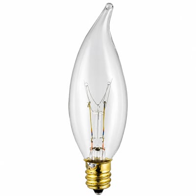 18BT6-24V-CS Clear 24V 18W E12 Base