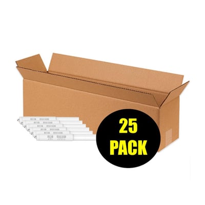 LED-T838-2PC-SEL-10Pack 8 Foot LED Tube - 2 piece for easy shipment - Operates without ballast- Select Power and CCT LED-T838-2PC-SEL-10Pack 8 Foot LED Tube - 2 piece for easy shipment - Operates without ballast- Select Power and CCT - Norman Lamps