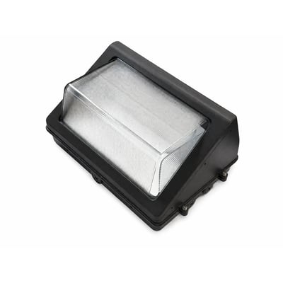 13,000 Lumen Max - 100 Watt Max - Wattage and Color Selectable - Bronze LED Wall Pack Fixture - Photo Cell - 0-10V Dimming -  CCT 3K-4K-5K -  WATTAGE 100-80-60