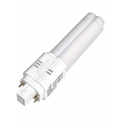 1,200 Lumens 9W CCT Selectable – LED G24Q 4-Pin Bulb – Type A+B Hybrid – 120-277V G24Q-9W-HYB-SEL - Norman Lamps