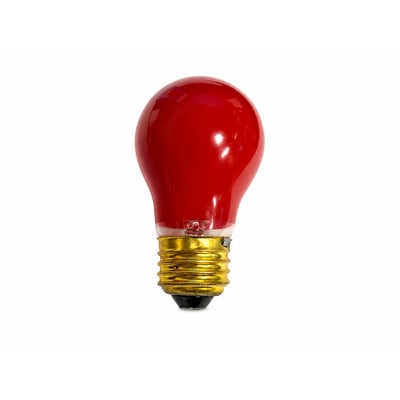 40A15/CR 120V RED Appliance Bulb 40W - Norman Lamps