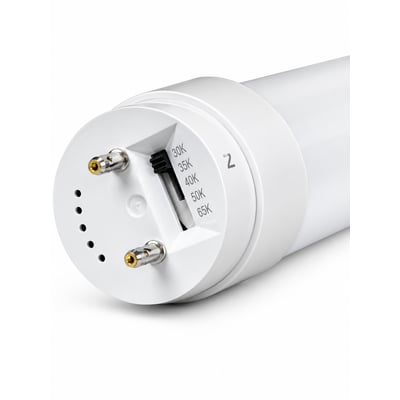 LED-T815-22SEL CCT Selectable LED Tube A+B Hybrid 15W 2200 Lumens 3K, 35K, 4K, 5K, 65K