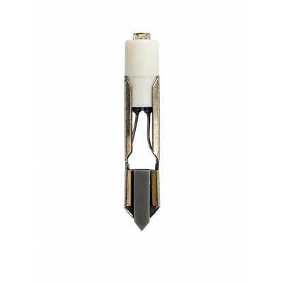 LED24E2W-ACDC - 24v ACDC - LED Cool White - T2 Telephone Slide #2, 24x, 24e type - Norman Lamps