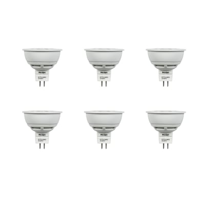 LED-6MR16DIM840-6PK Cool-White 4000K LED MR16 500 Lumens - 6 Pack LED-6MR16DIM840-6PK Cool-White 4000K LED MR16 500 Lumens - 6 Pack - Norman Lamps