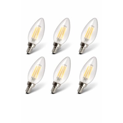 LED-FB10CTCD5.2 (6 PACK) Warm-White 2700K, 500 Lumens- Dimmable Decorative 6 PACK - Norman Lamps