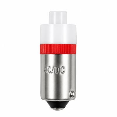 LED28MBR-ACDC RED 28V Miniature Bayonet Base - Norman Lamps