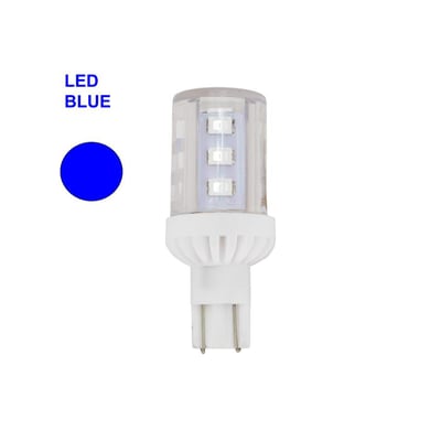 W921-10-30V-Blue LED T5 Wedge Base - Norman Lamps