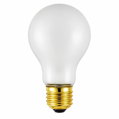 PFA-TS60A 130V 60W Incandescent Traffic Signal Bulb PFA Teflon Coated for High-Temp Shatter Containment