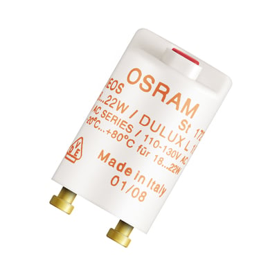 OSRAM ST172  Fluorescent Starter 230V  22W