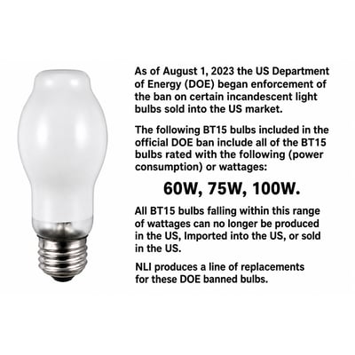 PFA-75BT15/H/SW - Not for sale - DOE restricted - Replaced by Q125BT15IRSW PFA-75BT15/H/SW - Not for sale - DOE restricted - Replaced by Q125BT15IRSW - Norman Lamps