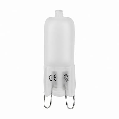 Q40G9-120V-FR Halogen 120V 40W G9 Loop Pin Base Frosted Glass