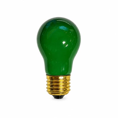 40A15/CG 120V GREEN Appliance Bulb 40W - Norman Lamps