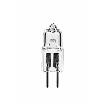 JC-0615 Halogen Bulb 6V 15W G4 Pin Base Clear Glass - Norman Lamps